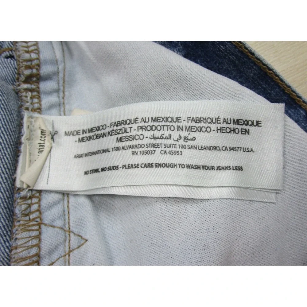 Ariat Rebar M5 Straight Leg Jeans Men's (36x31.5) DuraStretch Workwear Western